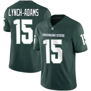 Kay'Ron Lynch-Adams Nike Michigan State Spartans Men's Game Football Jersey - Green
