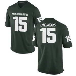 Kay'Ron Lynch-Adams Nike Michigan State Spartans Youth Replica Football College Jersey - Green