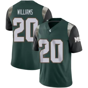 Keshawn Williams Nike Michigan State Spartans Youth Limited Football Jersey - Green