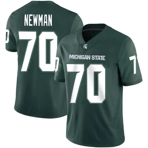 Luke Newman Nike Michigan State Spartans Youth Game Football Jersey - Green