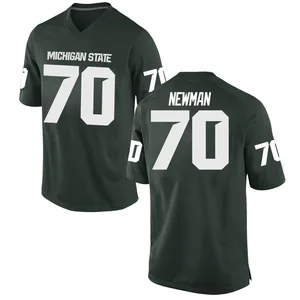 Luke Newman Nike Michigan State Spartans Youth Replica Football College Jersey - Green