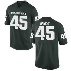 Noah Harvey Nike Michigan State Spartans Men's Replica Football College Jersey - Green