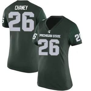 Stone Chaney Nike Michigan State Spartans Women's Game Football College Jersey - Green