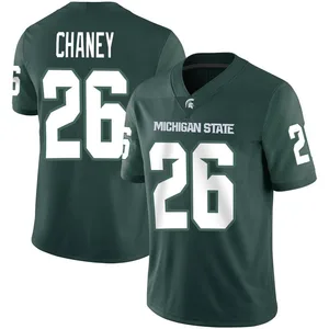 Stone Chaney Nike Michigan State Spartans Youth Game Football Jersey - Green